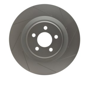 Chrysler 300 Brake Rotor (1) - Front - R1 Concepts - Slotted GeoSPEC Coated - `05-`20